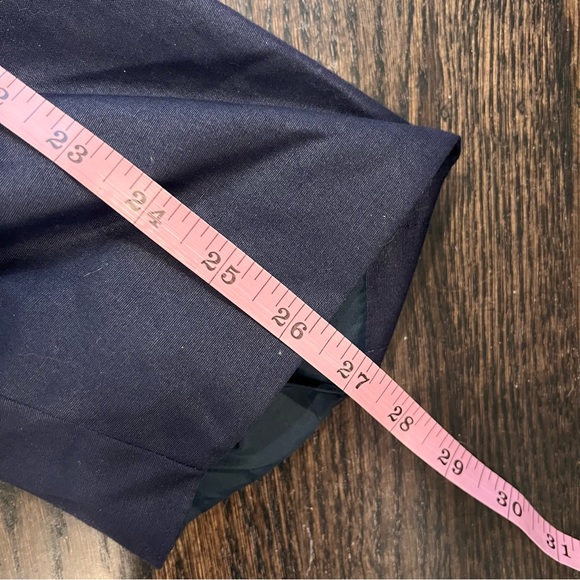 London Fog Women's Vintage Navy Maincoat Size 10 - Picture 7 of 14